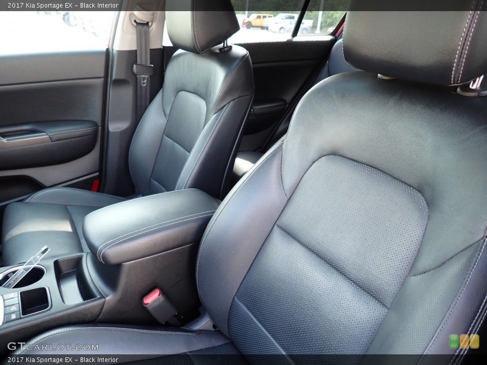 Black Interior Front Seat for the 2017 Kia Sportage EX #144787445