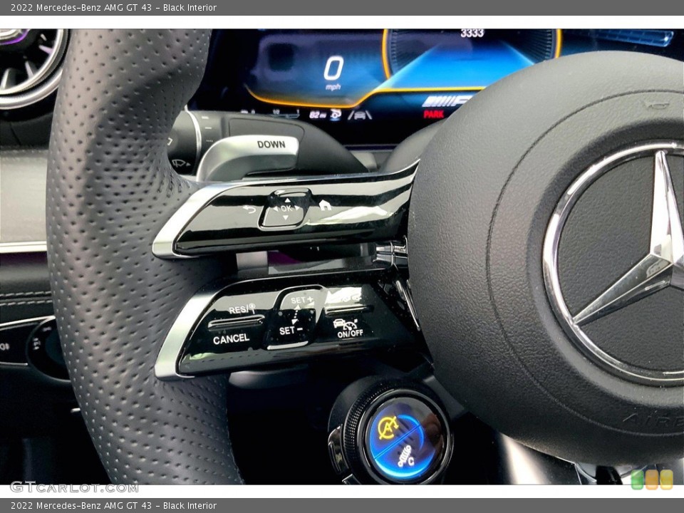 Black Interior Steering Wheel for the 2022 Mercedes-Benz AMG GT 43 #144793084