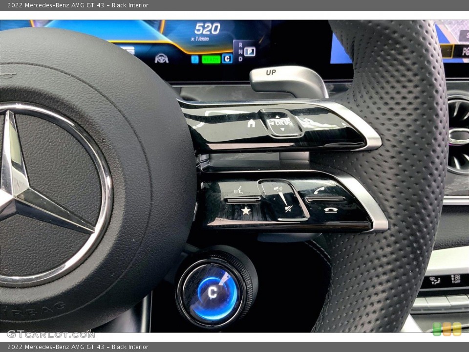 Black Interior Steering Wheel for the 2022 Mercedes-Benz AMG GT 43 #144793108
