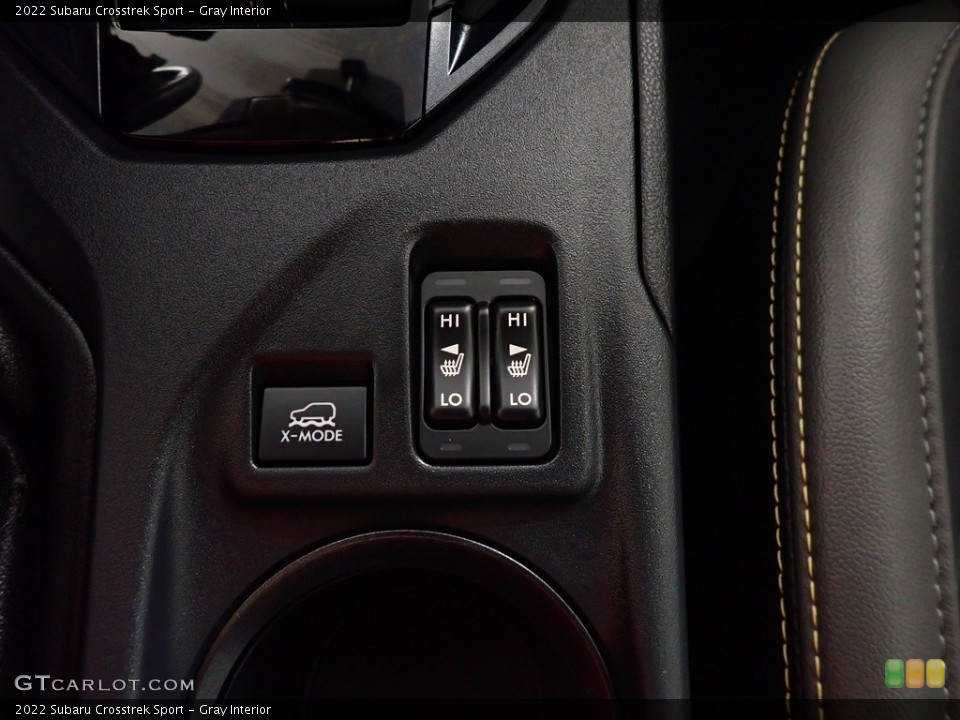 Gray Interior Controls for the 2022 Subaru Crosstrek Sport #144793993