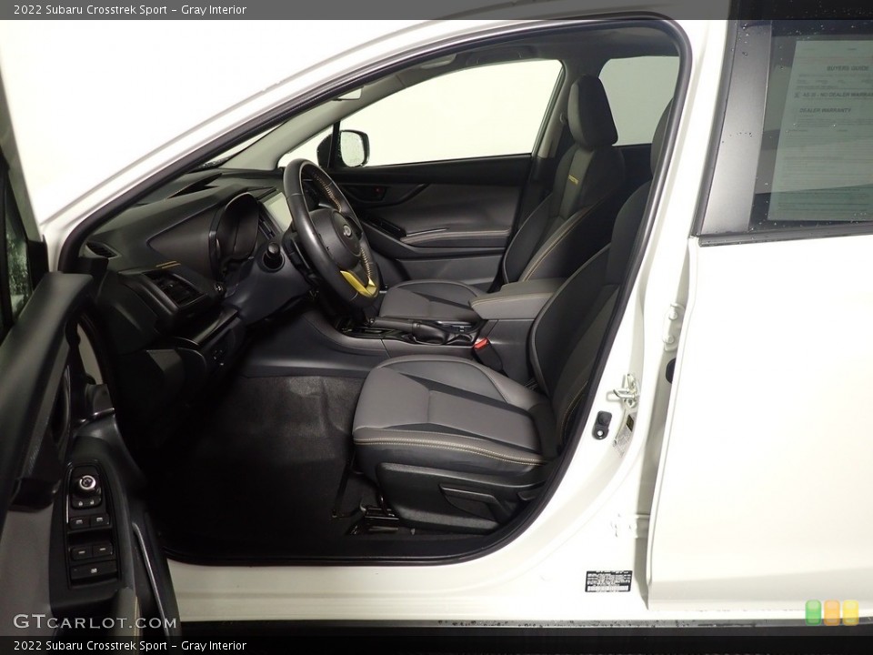 Gray Interior Front Seat for the 2022 Subaru Crosstrek Sport #144794290