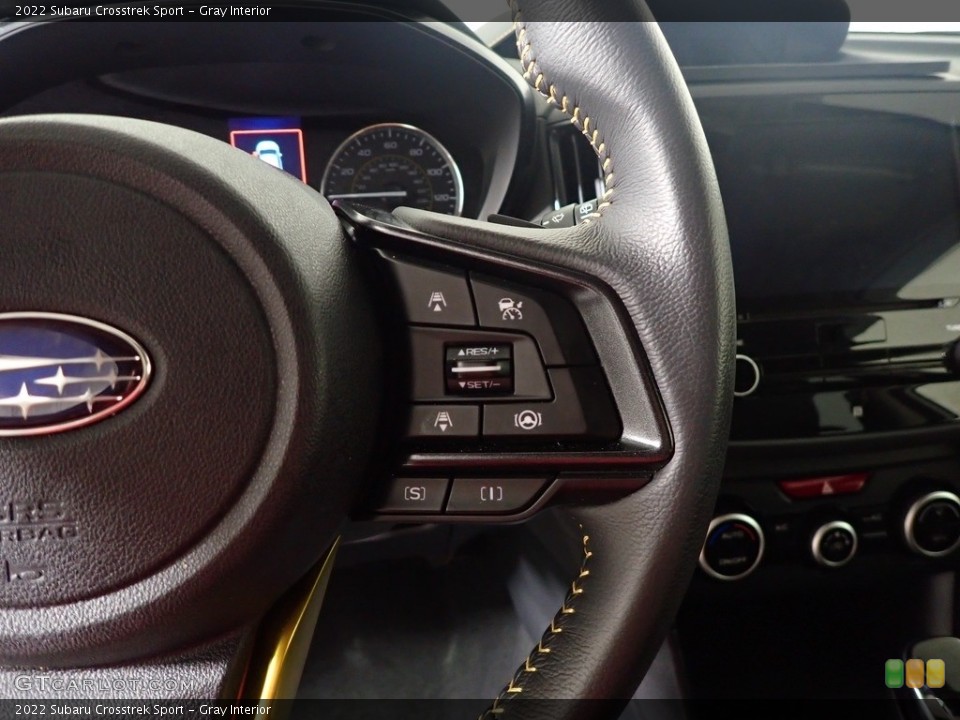 Gray Interior Steering Wheel for the 2022 Subaru Crosstrek Sport #144794416