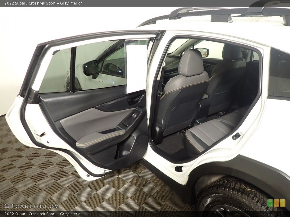 Gray Interior Rear Seat for the 2022 Subaru Crosstrek Sport #144794470