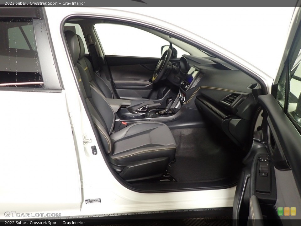 Gray Interior Front Seat for the 2022 Subaru Crosstrek Sport #144794554