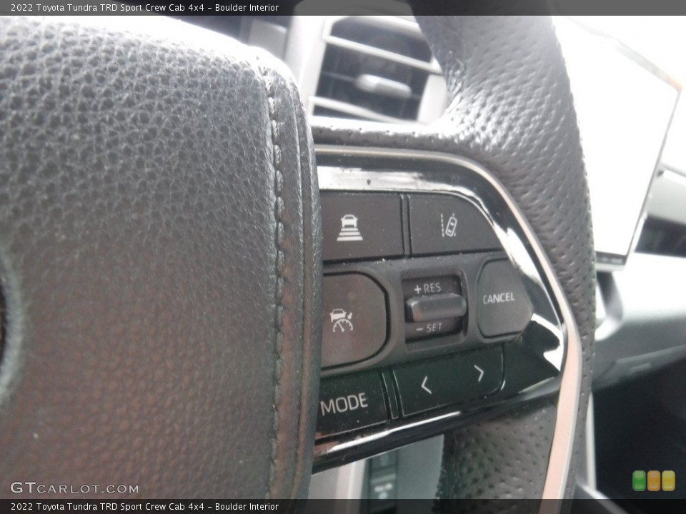 Boulder Interior Steering Wheel for the 2022 Toyota Tundra TRD Sport Crew Cab 4x4 #144794818
