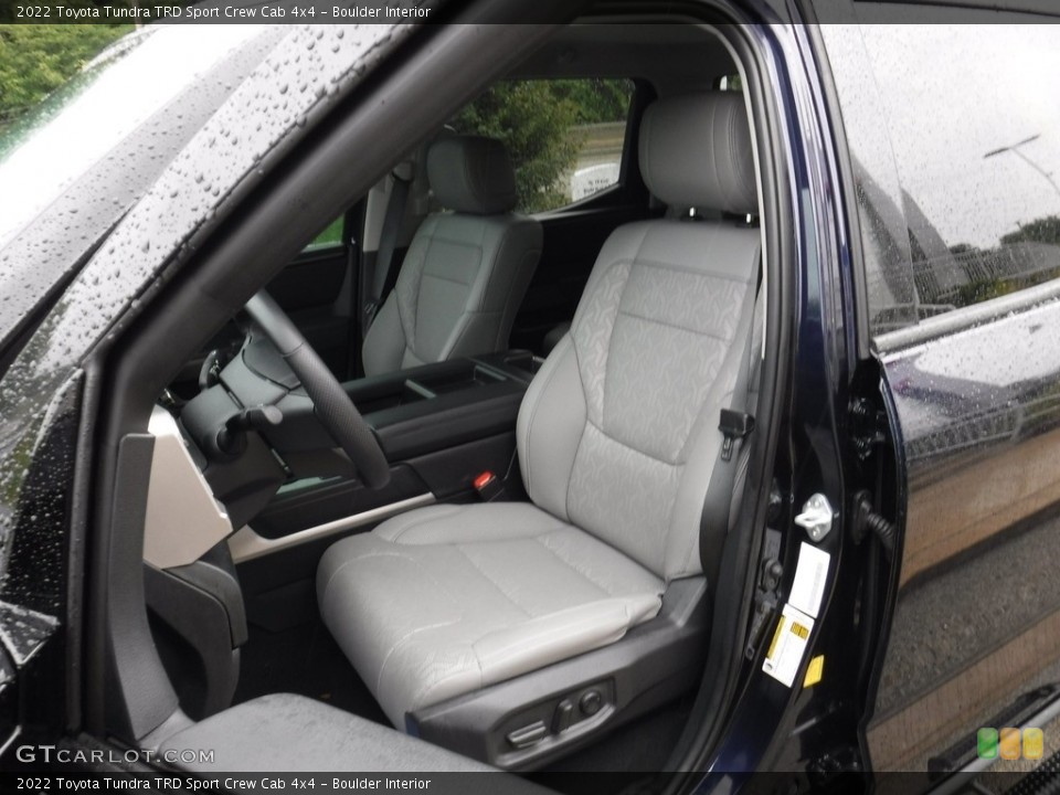 Boulder Interior Front Seat for the 2022 Toyota Tundra TRD Sport Crew Cab 4x4 #144795109