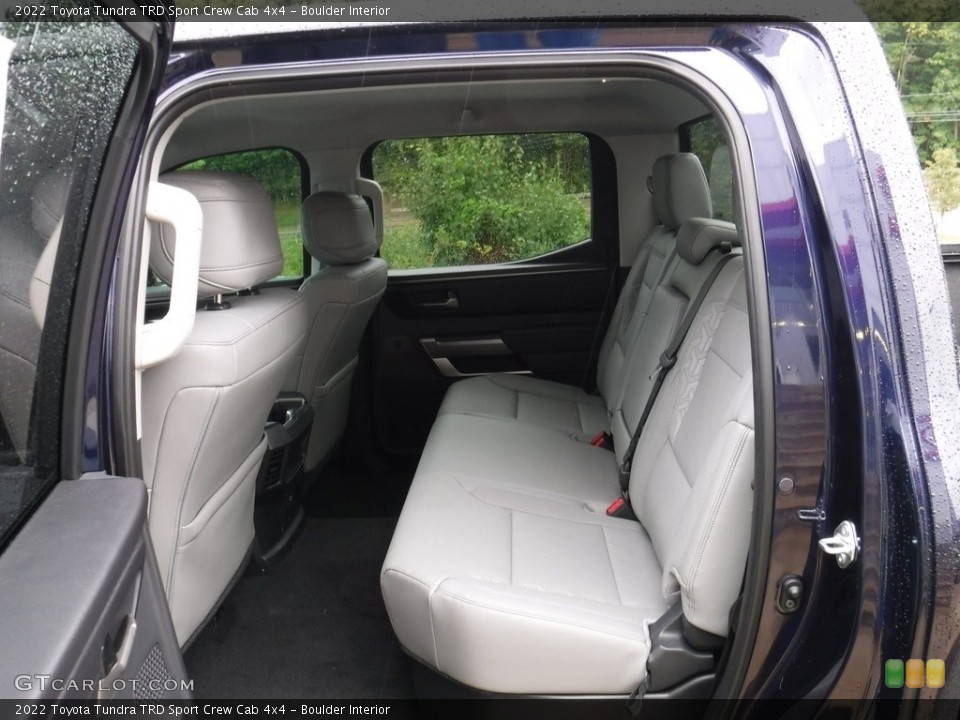 Boulder Interior Rear Seat for the 2022 Toyota Tundra TRD Sport Crew Cab 4x4 #144795226