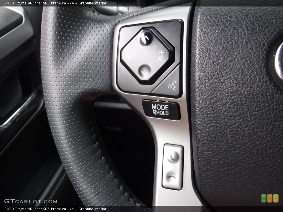 Graphite Interior Steering Wheel for the 2020 Toyota 4Runner SR5 Premium 4x4 #144795490