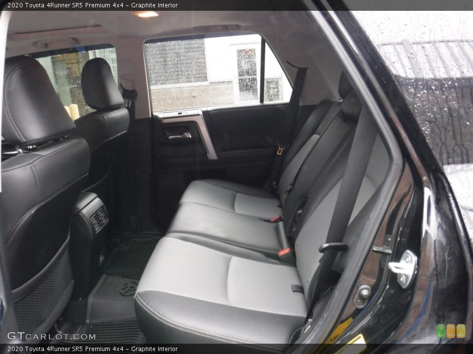 Graphite Interior Rear Seat for the 2020 Toyota 4Runner SR5 Premium 4x4 #144795826