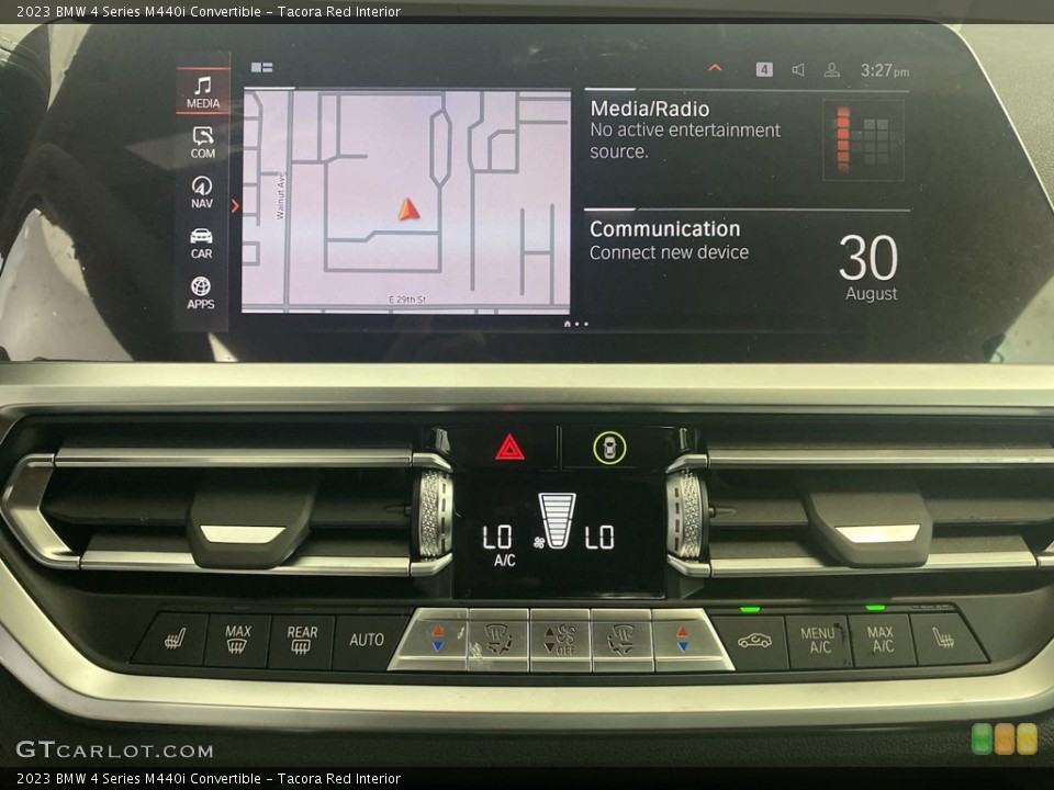 Tacora Red Interior Navigation for the 2023 BMW 4 Series M440i Convertible #144799468