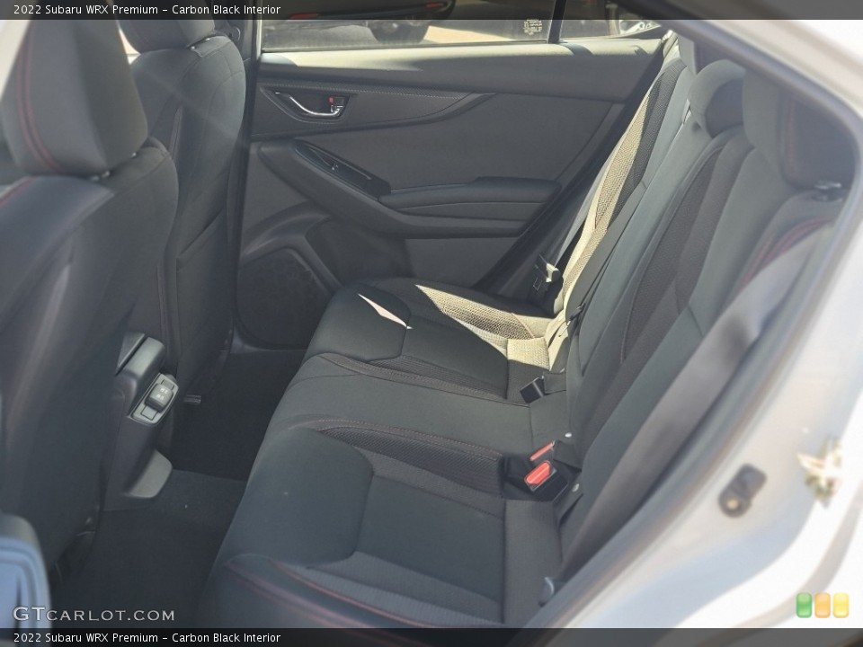 Carbon Black Interior Rear Seat for the 2022 Subaru WRX Premium #144800092