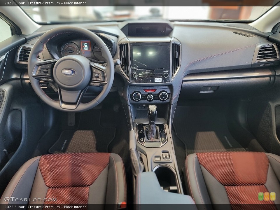 Black Interior Front Seat for the 2023 Subaru Crosstrek Premium #144801292