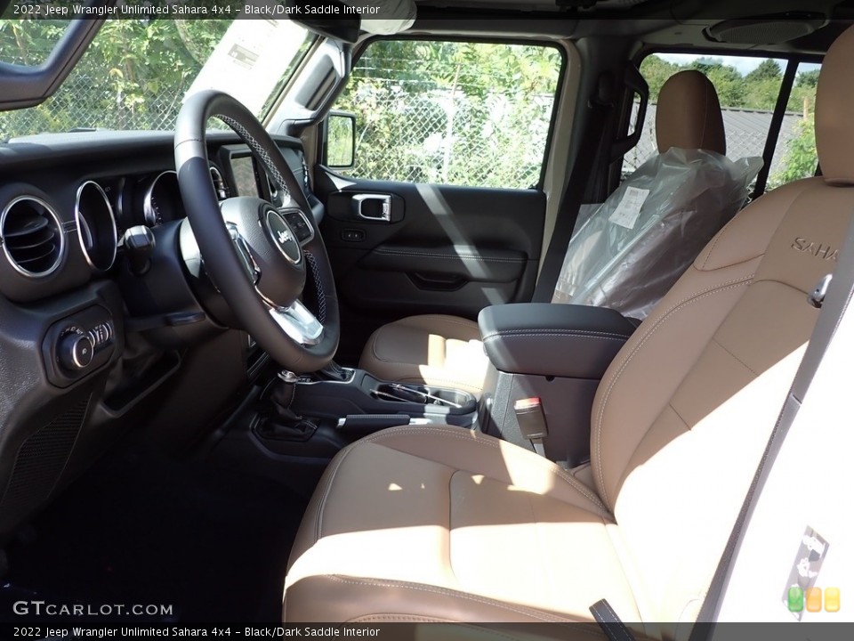 Black/Dark Saddle 2022 Jeep Wrangler Unlimited Interiors