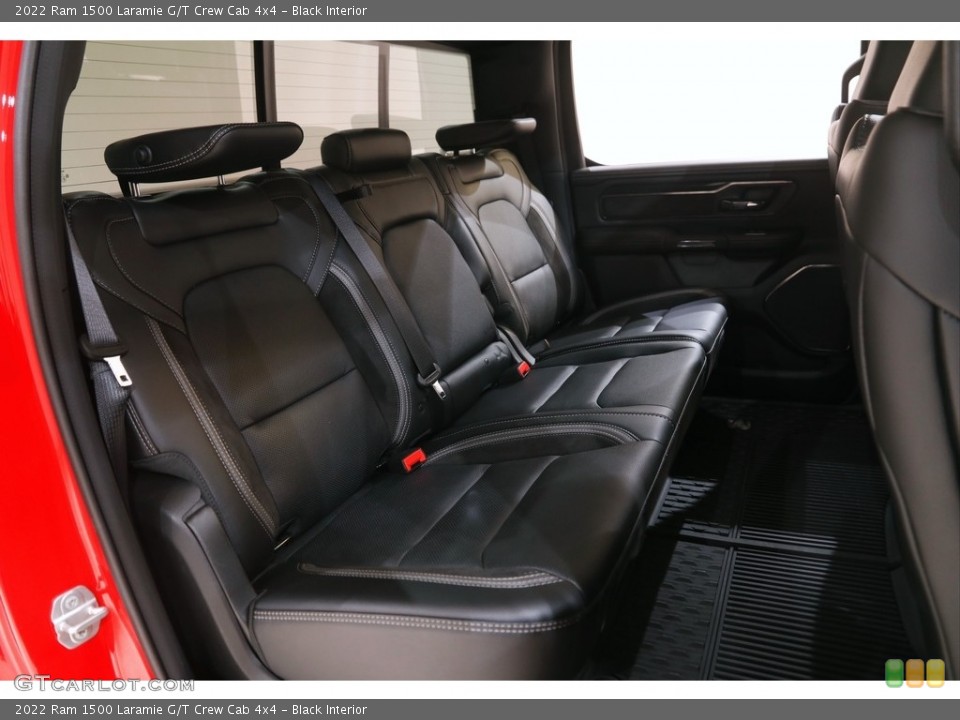 Black Interior Rear Seat for the 2022 Ram 1500 Laramie G/T Crew Cab 4x4 #144802450