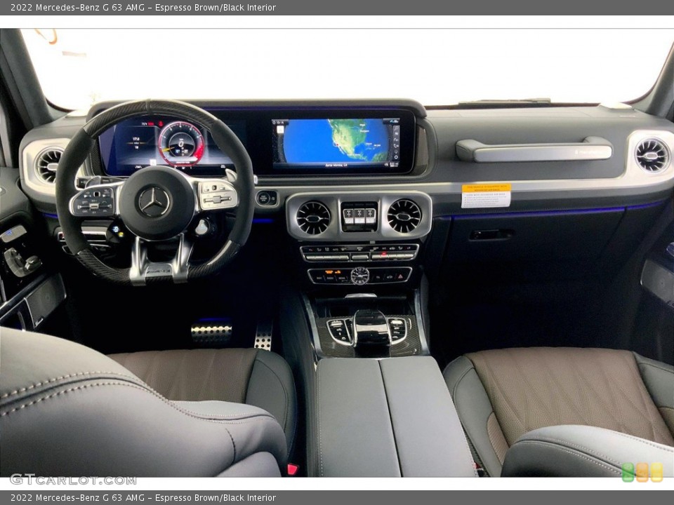 Espresso Brown/Black Interior Dashboard for the 2022 Mercedes-Benz G 63 AMG #144802585