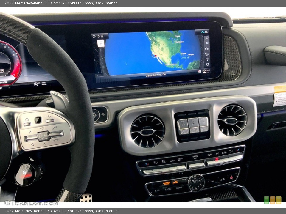 Espresso Brown/Black Interior Dashboard for the 2022 Mercedes-Benz G 63 AMG #144802600