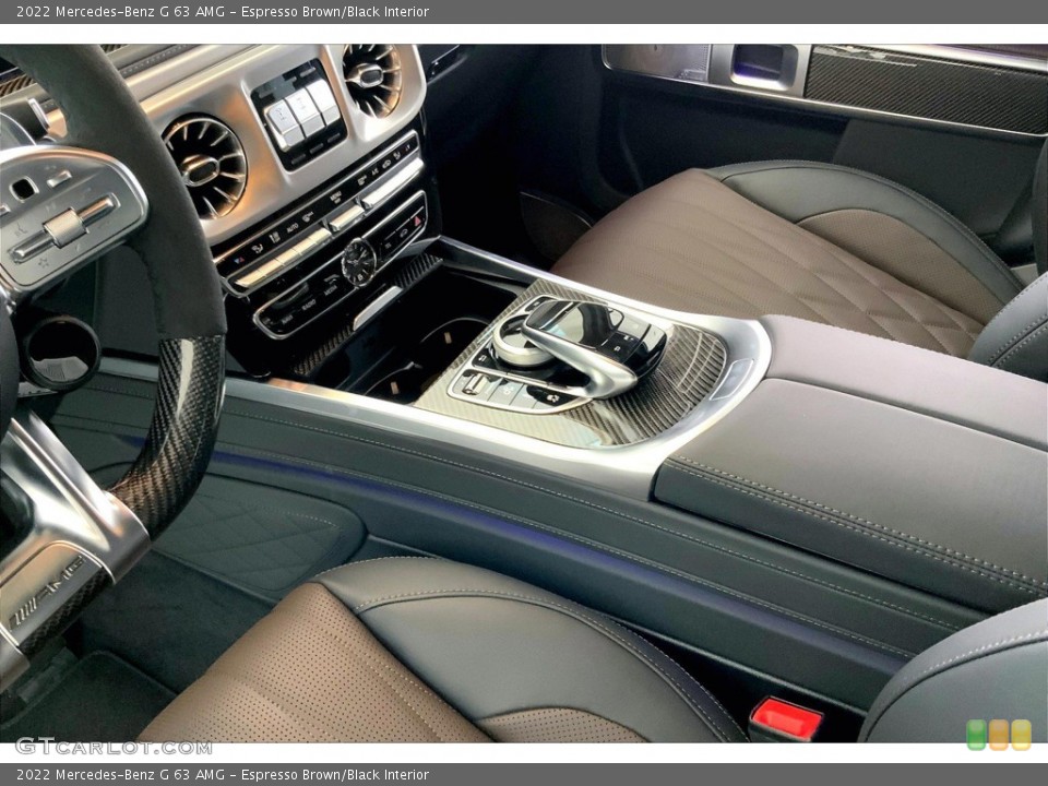 Espresso Brown/Black 2022 Mercedes-Benz G Interiors