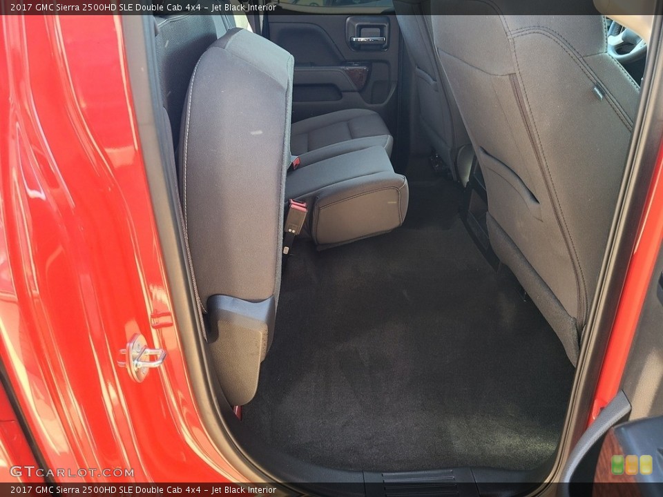 Jet Black Interior Rear Seat for the 2017 GMC Sierra 2500HD SLE Double Cab 4x4 #144803344