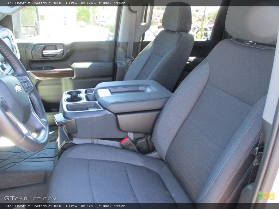 Jet Black Interior Front Seat for the 2022 Chevrolet Silverado 2500HD LT Crew Cab 4x4 #144804109