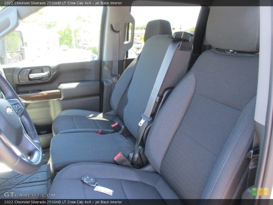Jet Black Interior Front Seat for the 2022 Chevrolet Silverado 2500HD LT Crew Cab 4x4 #144804115