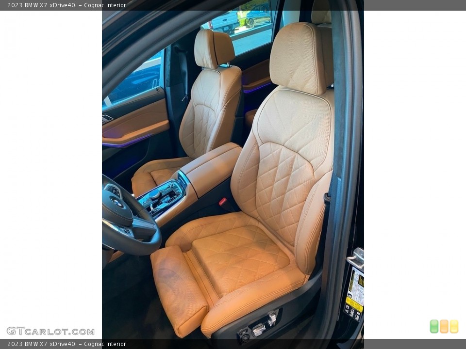 Cognac Interior Front Seat for the 2023 BMW X7 xDrive40i #144804978