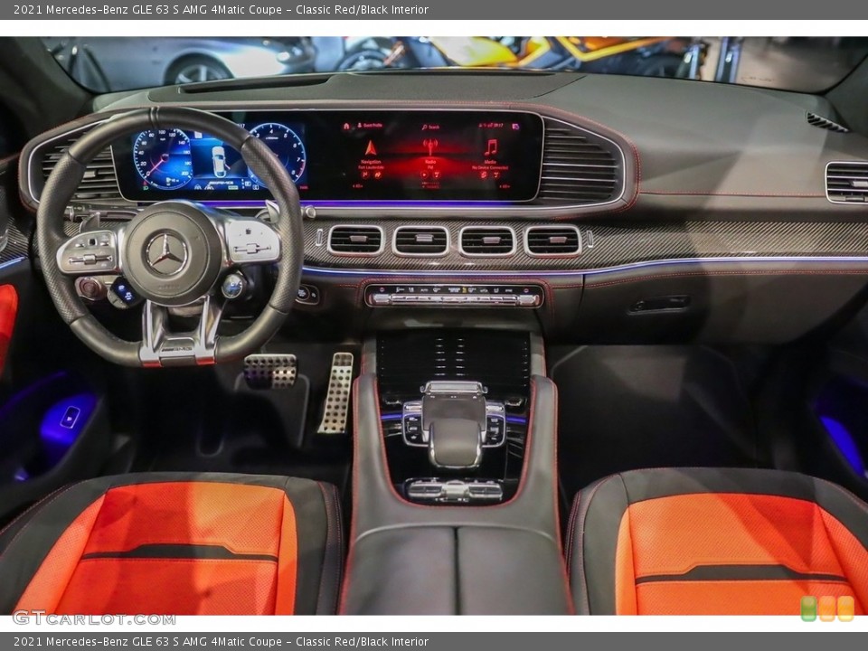 Classic Red/Black Interior Photo for the 2021 Mercedes-Benz GLE 63 S AMG 4Matic Coupe #144807019