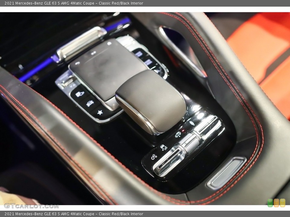 Classic Red/Black Interior Transmission for the 2021 Mercedes-Benz GLE 63 S AMG 4Matic Coupe #144807235