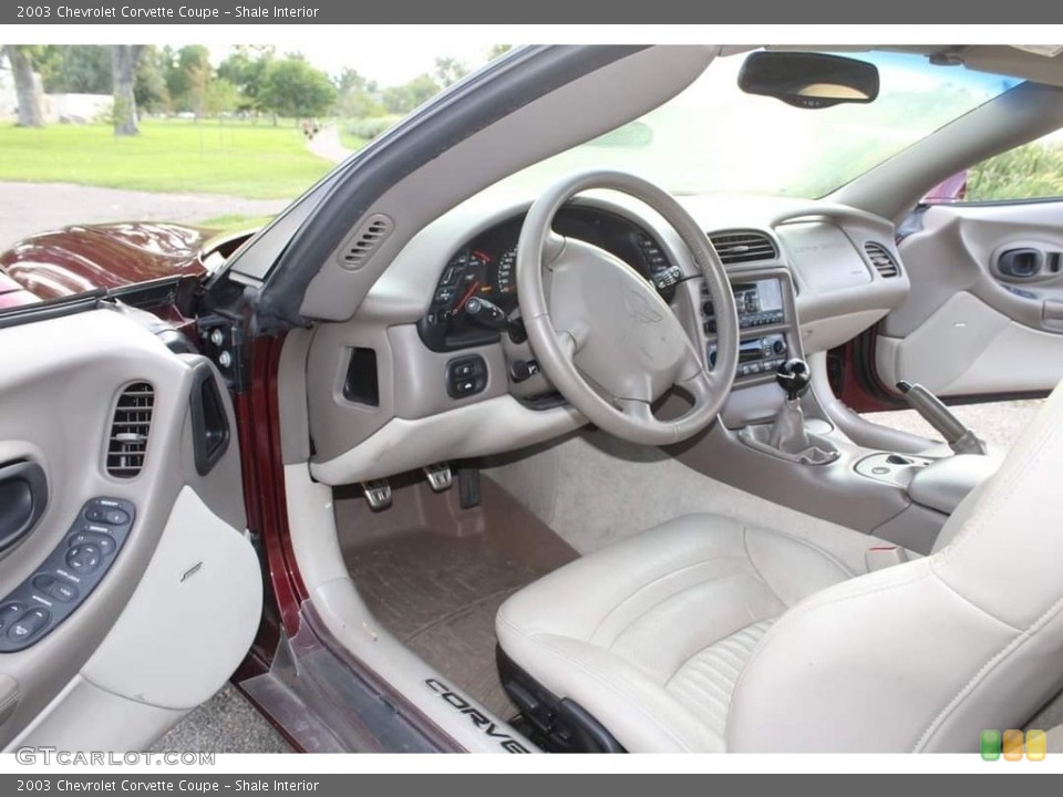 Shale Interior Photo for the 2003 Chevrolet Corvette Coupe #144807550