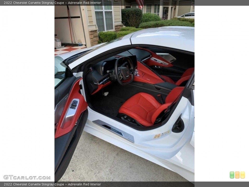 Adrenalin Red Interior Photo for the 2022 Chevrolet Corvette Stingray Coupe #144807991