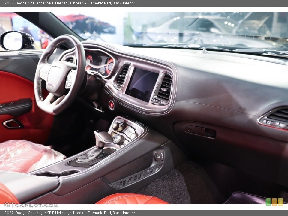 Demonic Red/Black Interior Dashboard for the 2022 Dodge Challenger SRT Hellcat Jailbreak #144808288