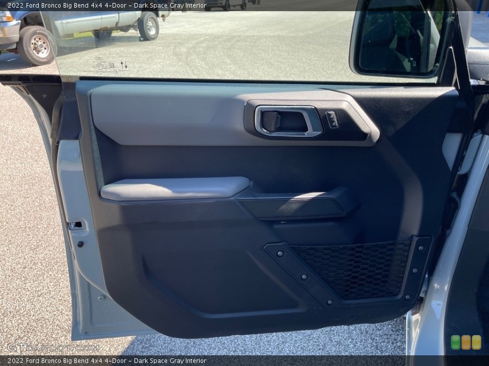 Dark Space Gray Interior Door Panel for the 2022 Ford Bronco Big Bend 4x4 4-Door #144810511