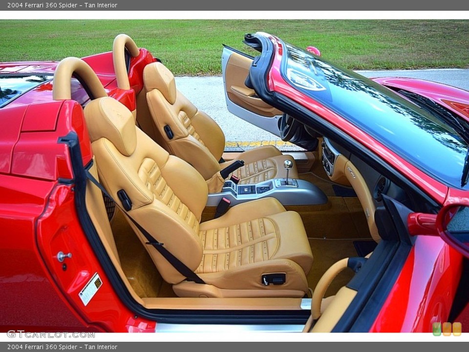Tan Interior Front Seat for the 2004 Ferrari 360 Spider #144814346
