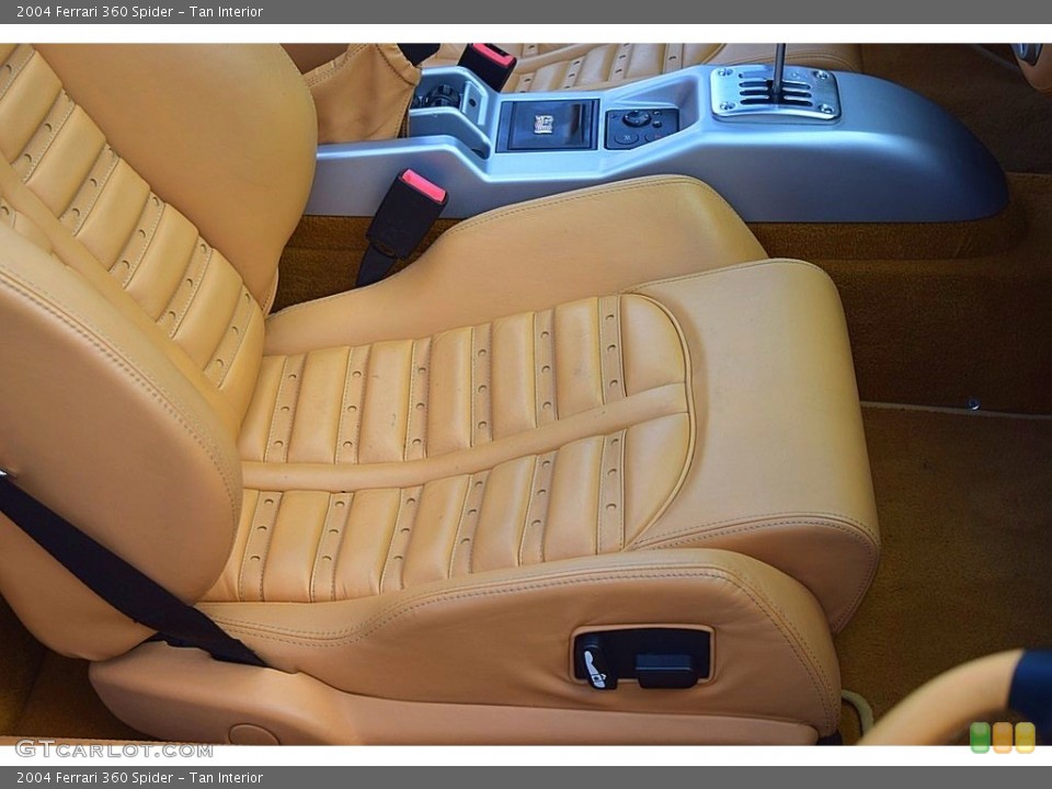Tan Interior Front Seat for the 2004 Ferrari 360 Spider #144814388
