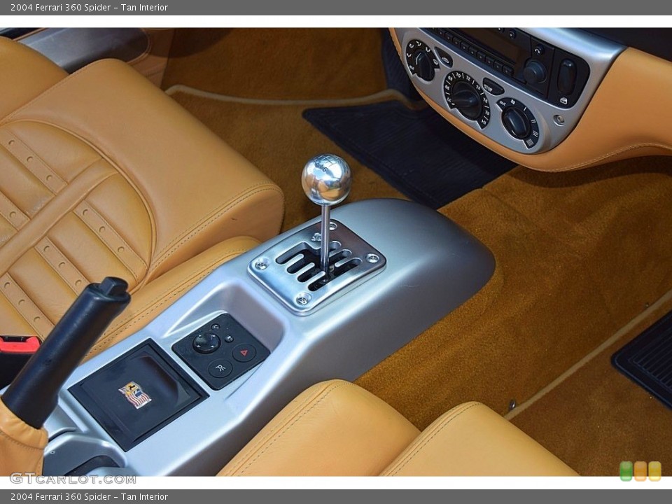 Tan Interior Transmission for the 2004 Ferrari 360 Spider #144814448