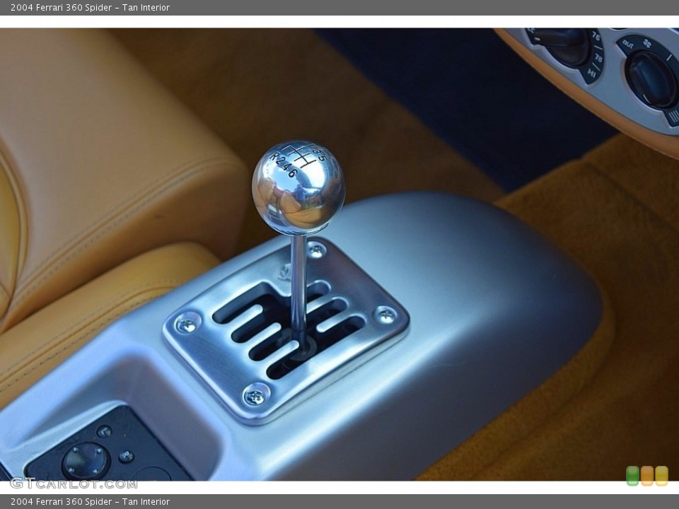 Tan Interior Transmission for the 2004 Ferrari 360 Spider #144814490