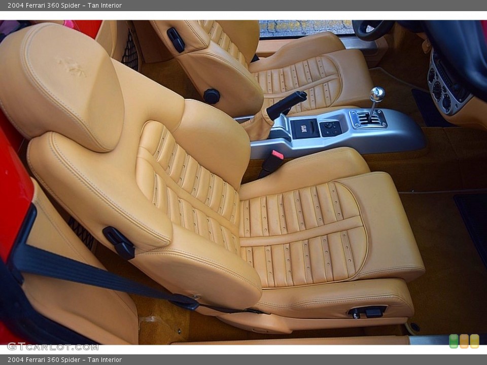 Tan Interior Front Seat for the 2004 Ferrari 360 Spider #144814508