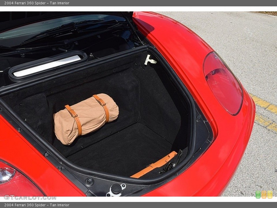 Tan Interior Trunk for the 2004 Ferrari 360 Spider #144814983