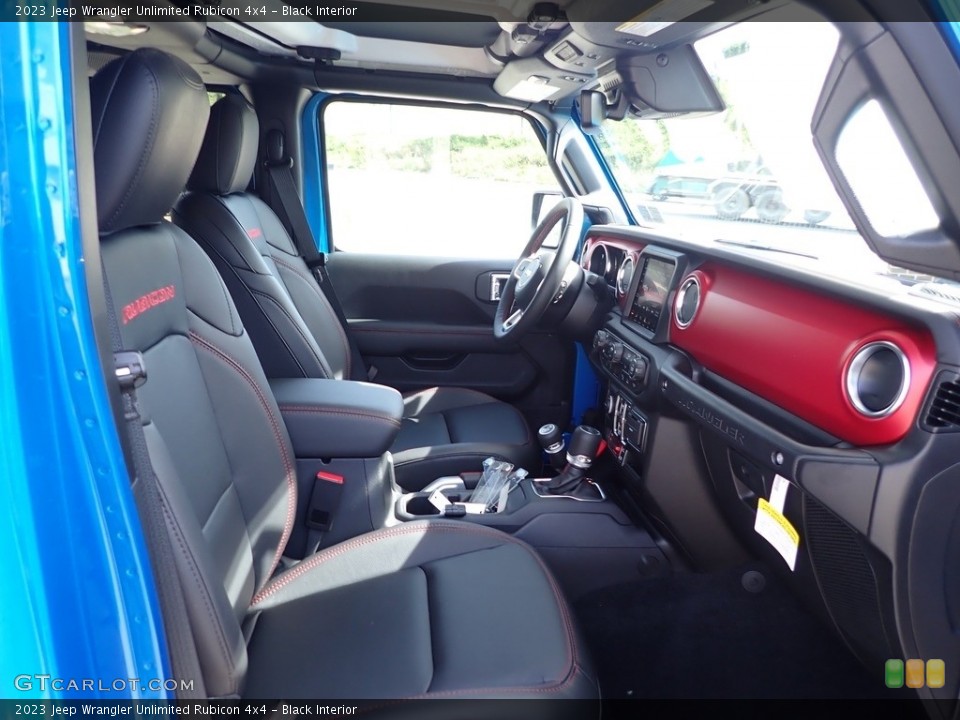 Black Interior Photo for the 2023 Jeep Wrangler Unlimited Rubicon 4x4 #144815210