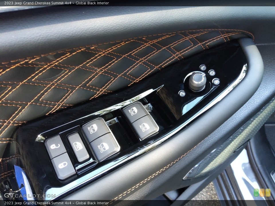 Global Black Interior Controls for the 2023 Jeep Grand Cherokee Summit 4x4 #144815234