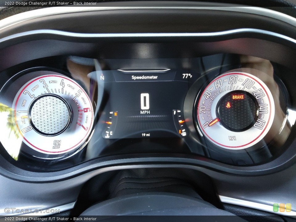 Black Interior Gauges for the 2022 Dodge Challenger R/T Shaker #144816791