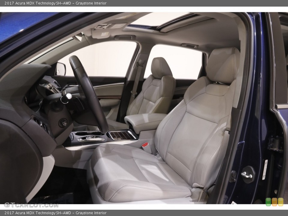 Graystone Interior Front Seat for the 2017 Acura MDX Technology SH-AWD #144818612