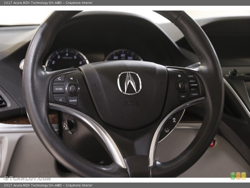 Graystone Interior Steering Wheel for the 2017 Acura MDX Technology SH-AWD #144818627