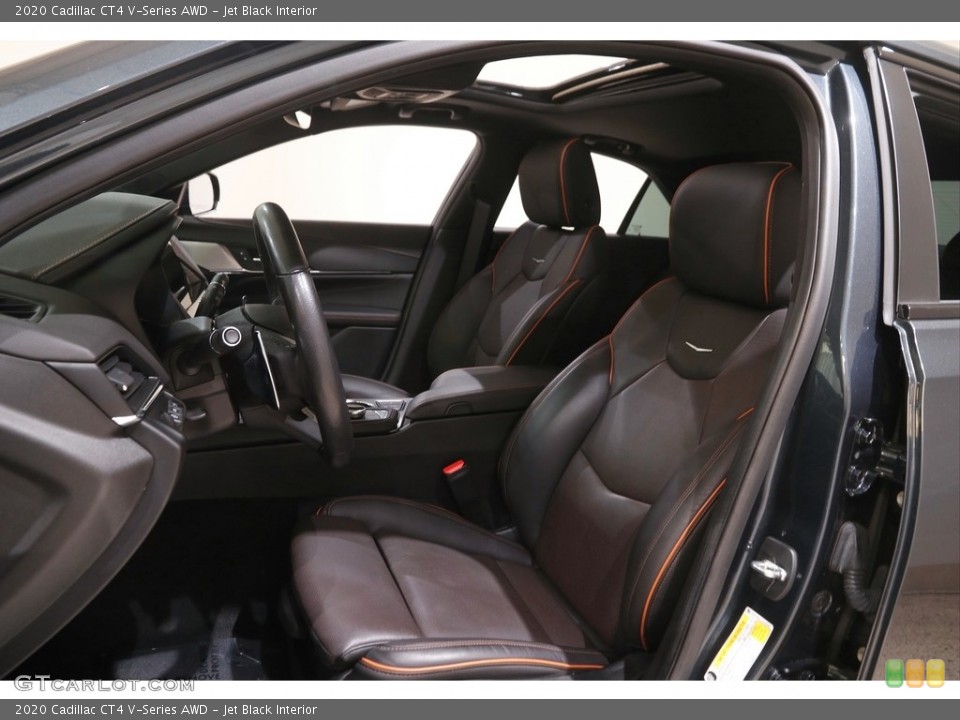 Jet Black Interior Front Seat for the 2020 Cadillac CT4 V-Series AWD #144818930