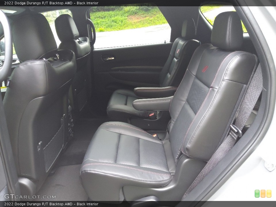 Black Interior Rear Seat for the 2022 Dodge Durango R/T Blacktop AWD #144822700