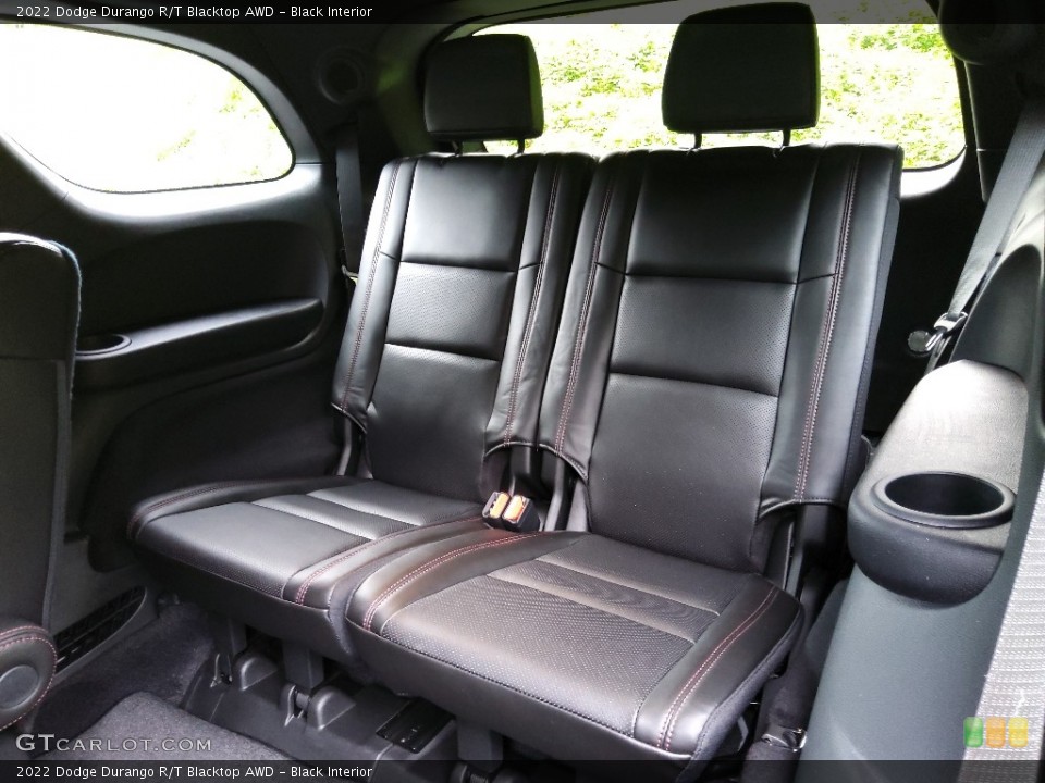 Black Interior Rear Seat for the 2022 Dodge Durango R/T Blacktop AWD #144822736