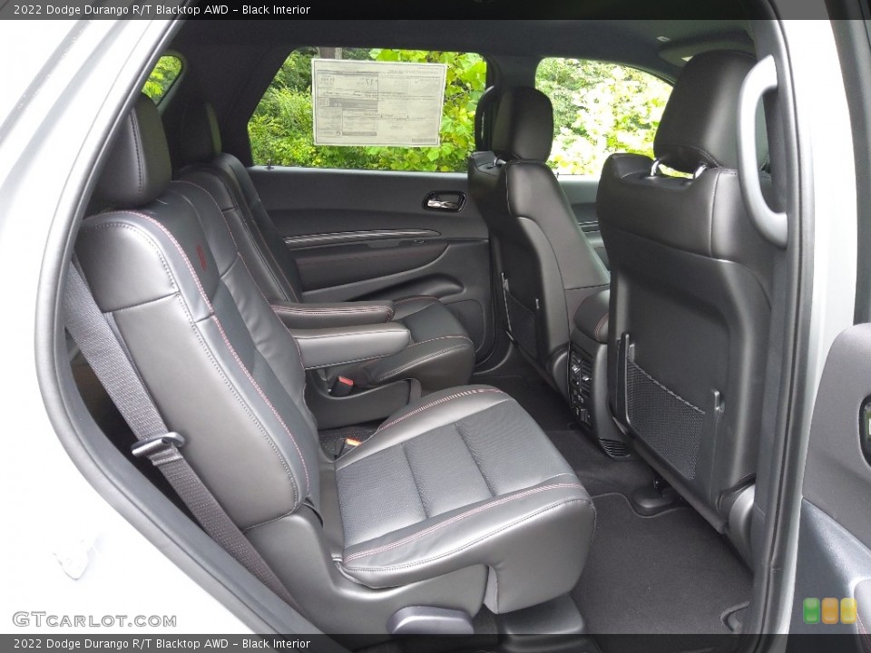 Black Interior Rear Seat for the 2022 Dodge Durango R/T Blacktop AWD #144822796