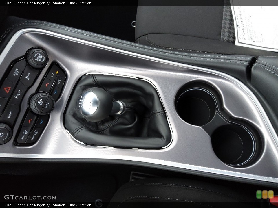 Black Interior Transmission for the 2022 Dodge Challenger R/T Shaker #144823468