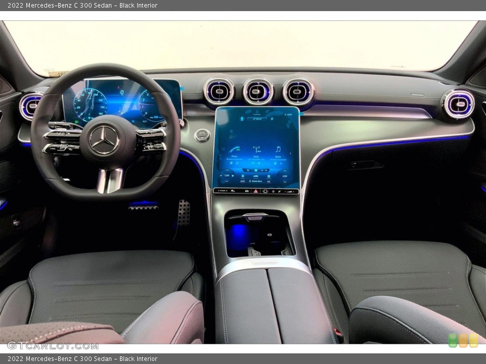 Black Interior Photo for the 2022 Mercedes-Benz C 300 Sedan #144823784