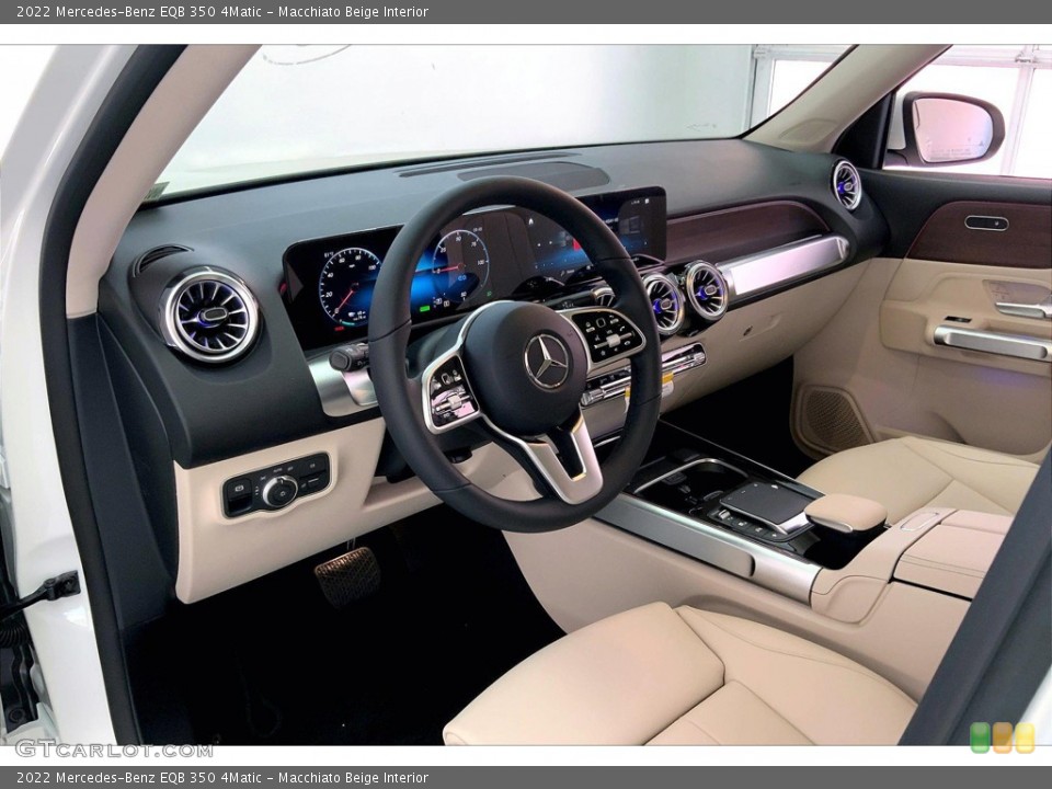 Macchiato Beige Interior Photo for the 2022 Mercedes-Benz EQB 350 4Matic #144824081