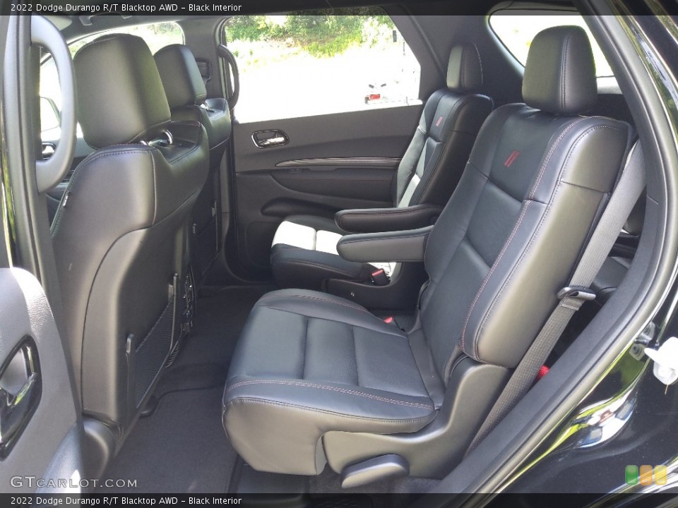 Black Interior Rear Seat for the 2022 Dodge Durango R/T Blacktop AWD #144824831